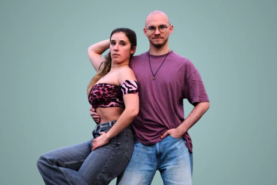 Max und Carmen, Bachata-Lehrer:innen bei ICB Studios Hamburg