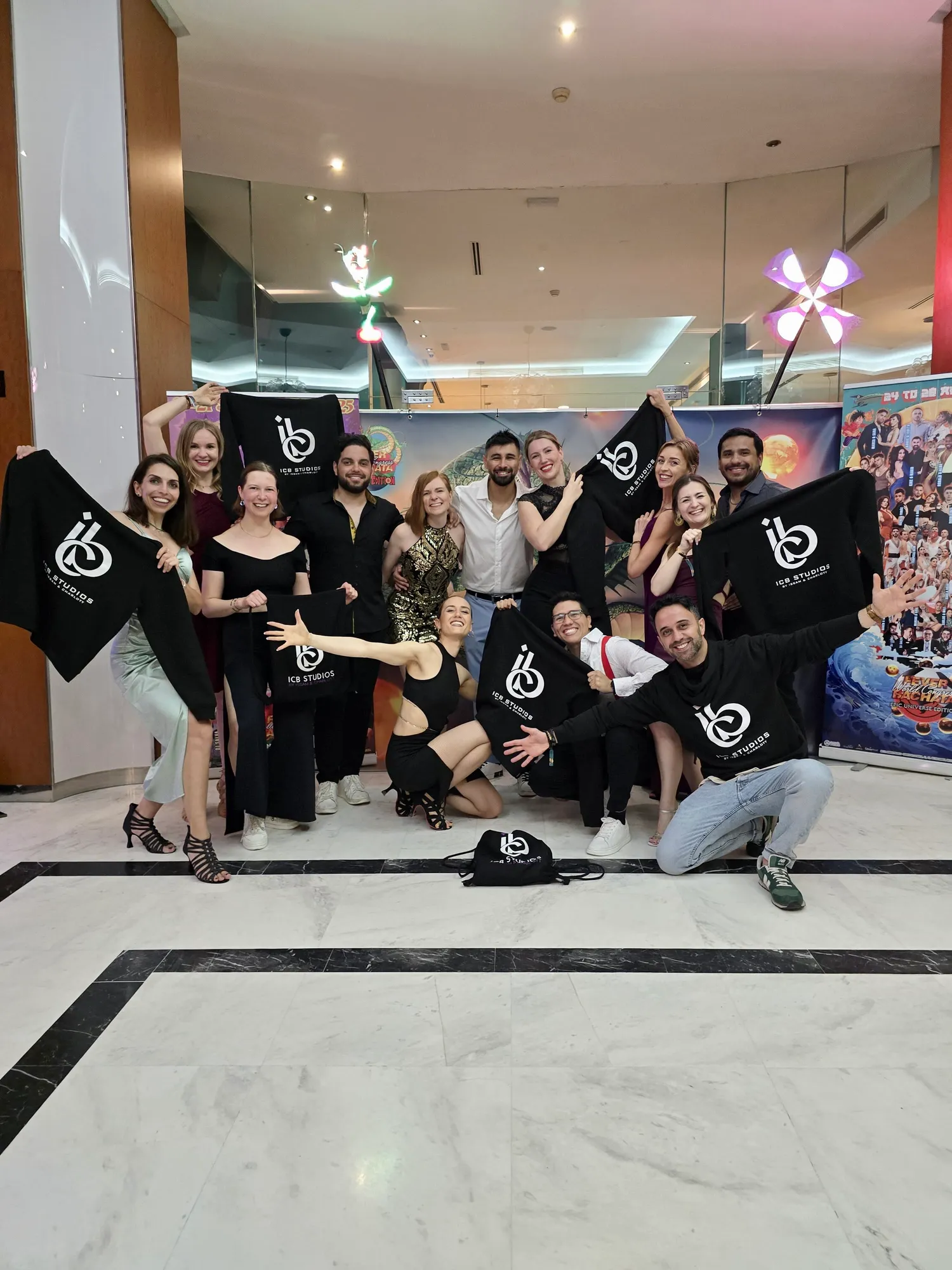 Bachata-Paar in Hamburg bei ICB Studios